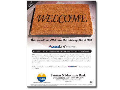 FMB: "The Welcome Mat is Always out at FMB"
